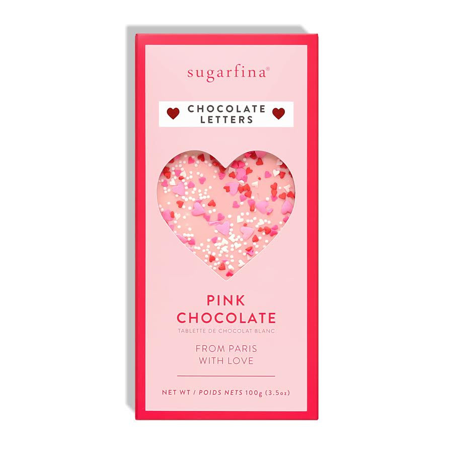 Sugarfina pink chocolate store sparkling rose bears