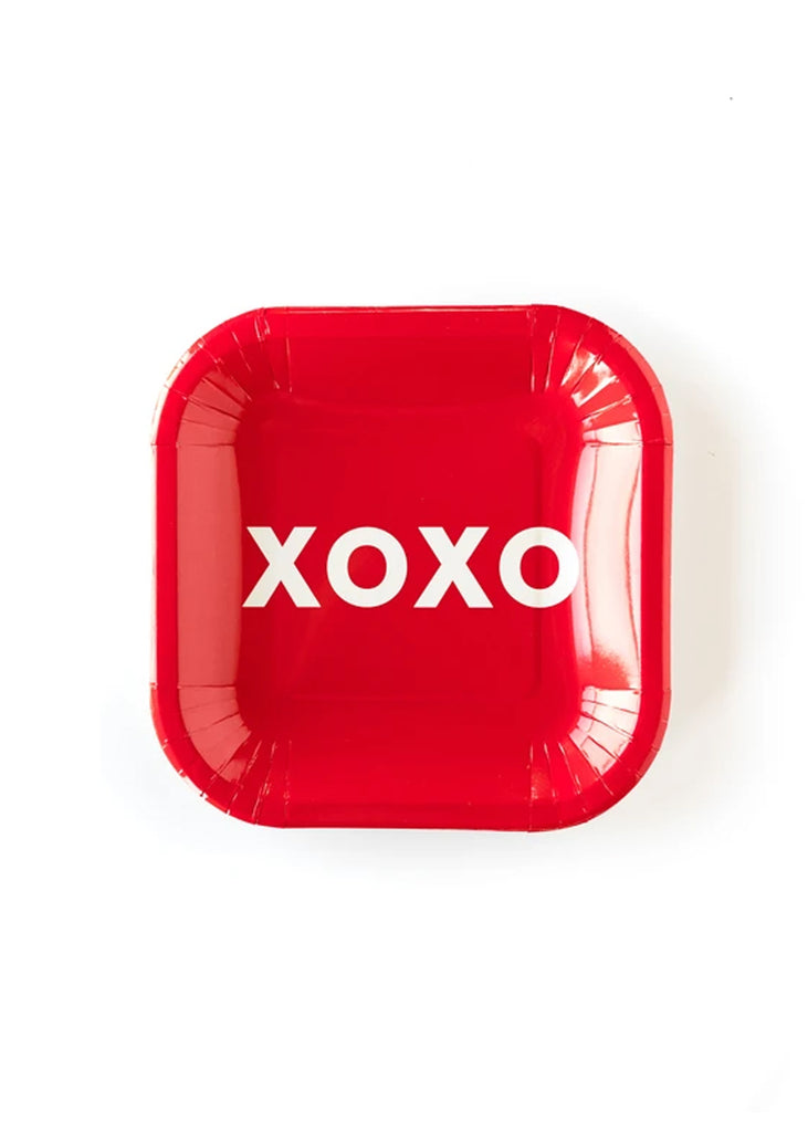 XOXO 7" plate